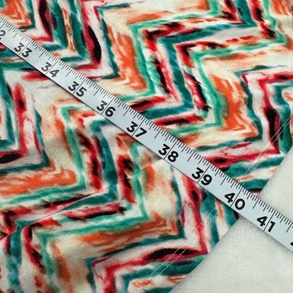 Happening In The Present Women's Size S Maxi Skirt Colorful Zig Zag Chevron - Picture 9 of 9